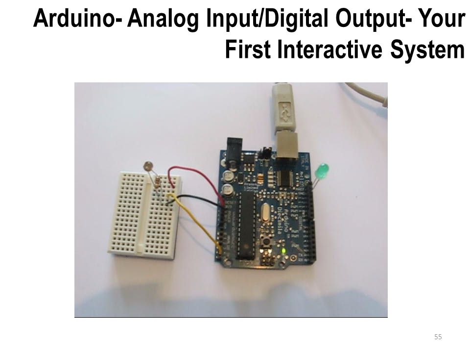 arduino serial read and write analog out